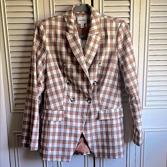 Nine West Jackets & Blazers - Nine West Plaid Blazer